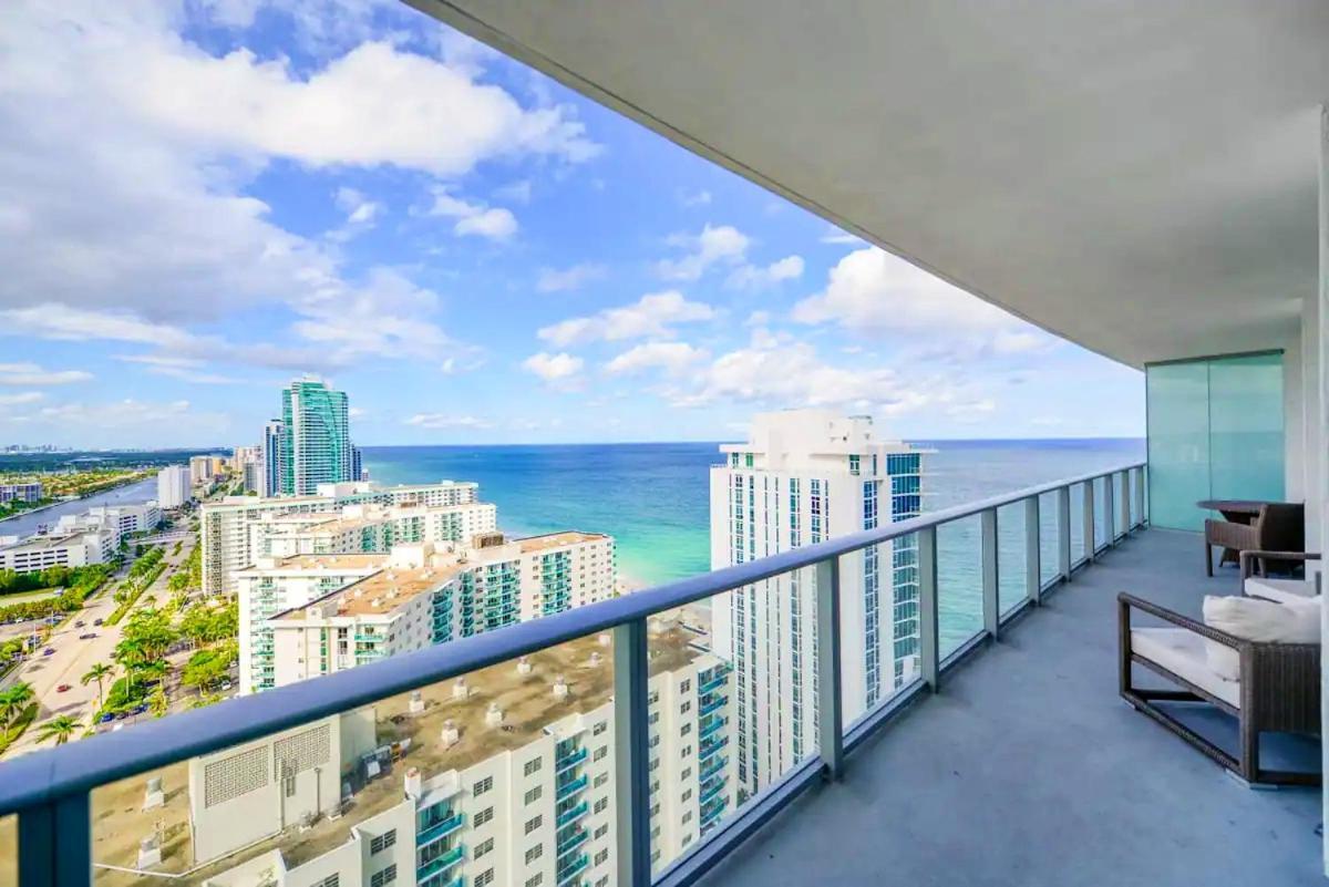 Wonderful 2/2 Condo W Ocean View At Hyde Beach Hollywood Exterior foto