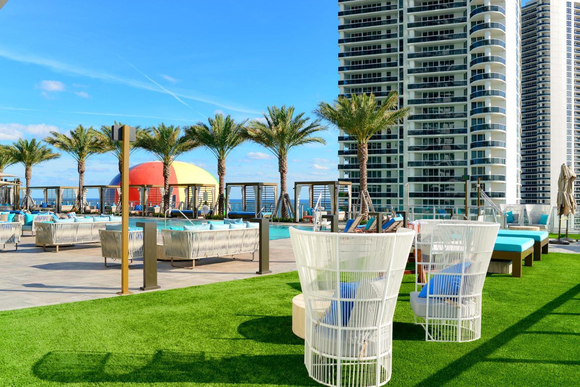 Wonderful 2/2 Condo W Ocean View At Hyde Beach Hollywood Exterior foto