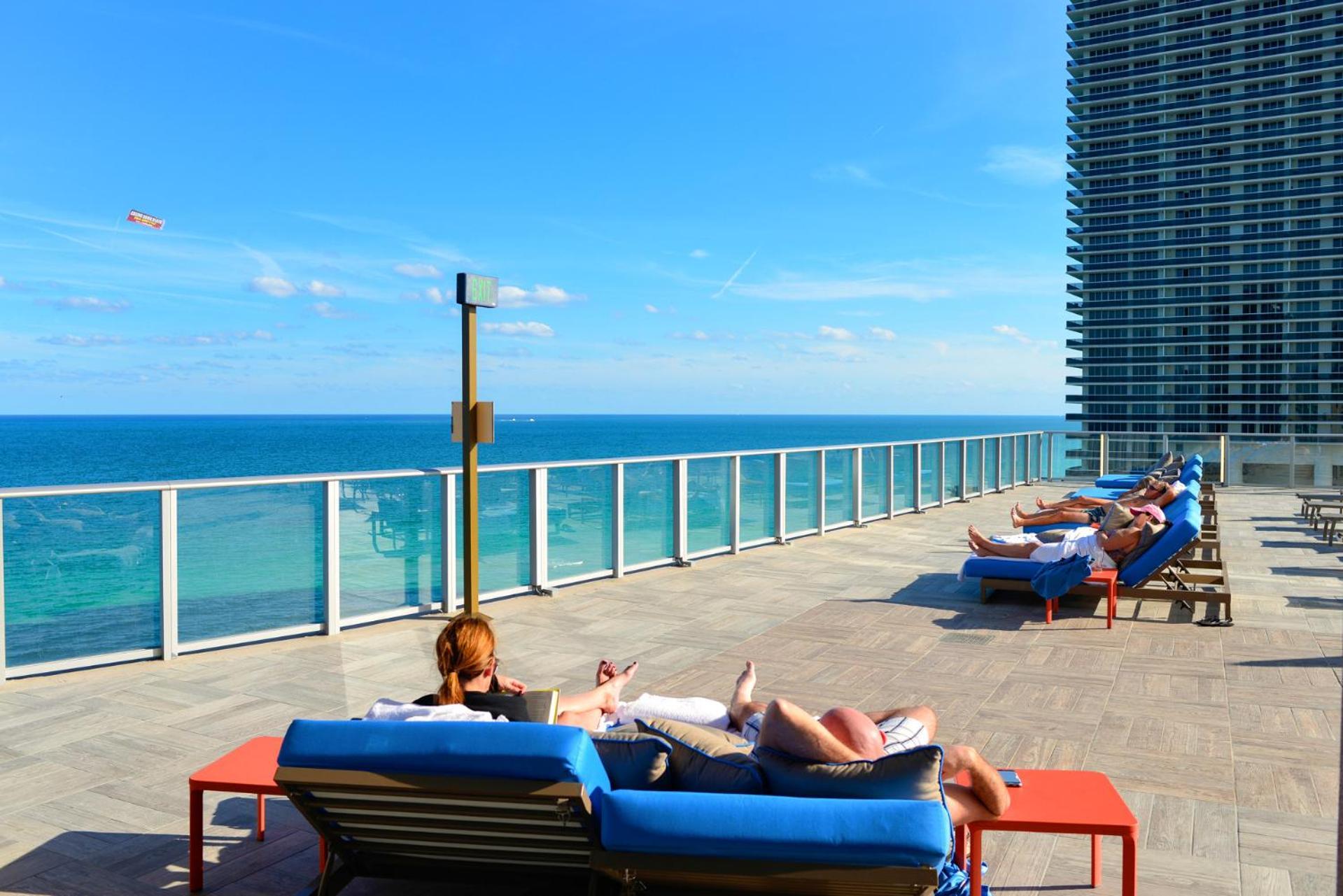 Wonderful 2/2 Condo W Ocean View At Hyde Beach Hollywood Exterior foto